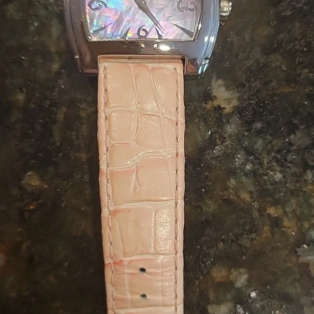HONORA Watch Light Pink Genuine  Leather